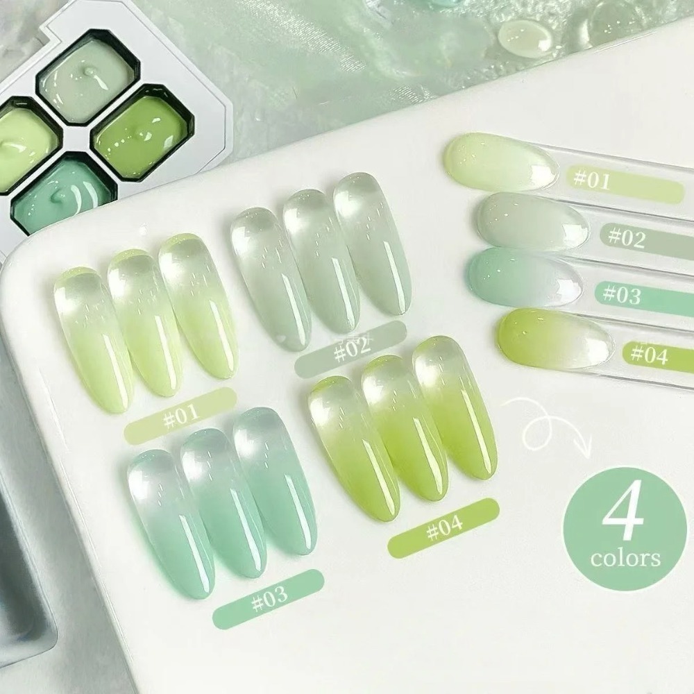 Photography Design - Cola para unhas com quatro compartimentos
