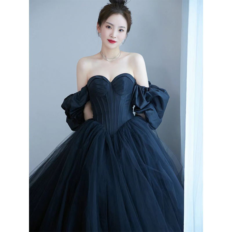 Photography Wedding - Vestido de Noiva Longo de Cetim