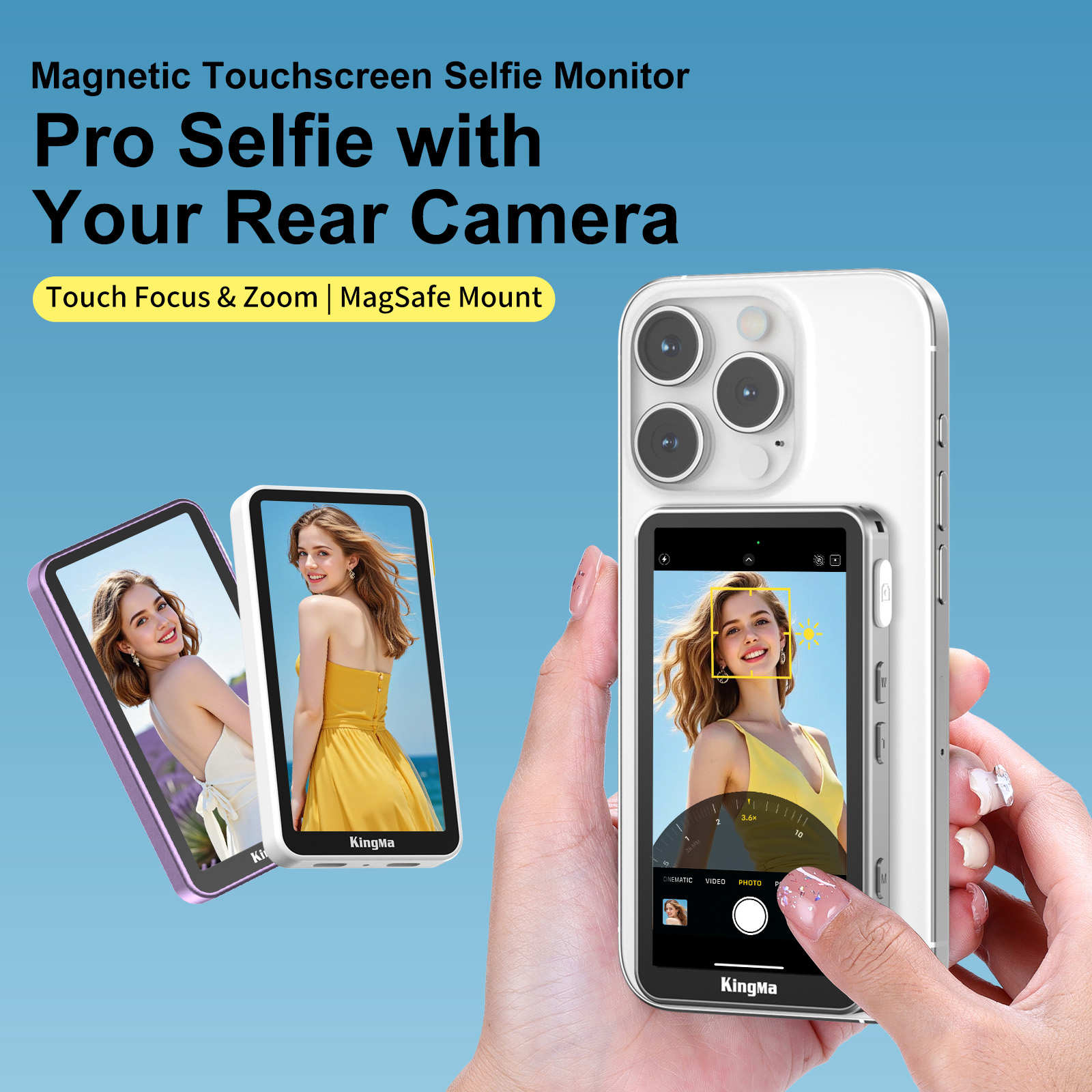 Photography Videography - Ph02 ultra telefone vlog selfie monitor