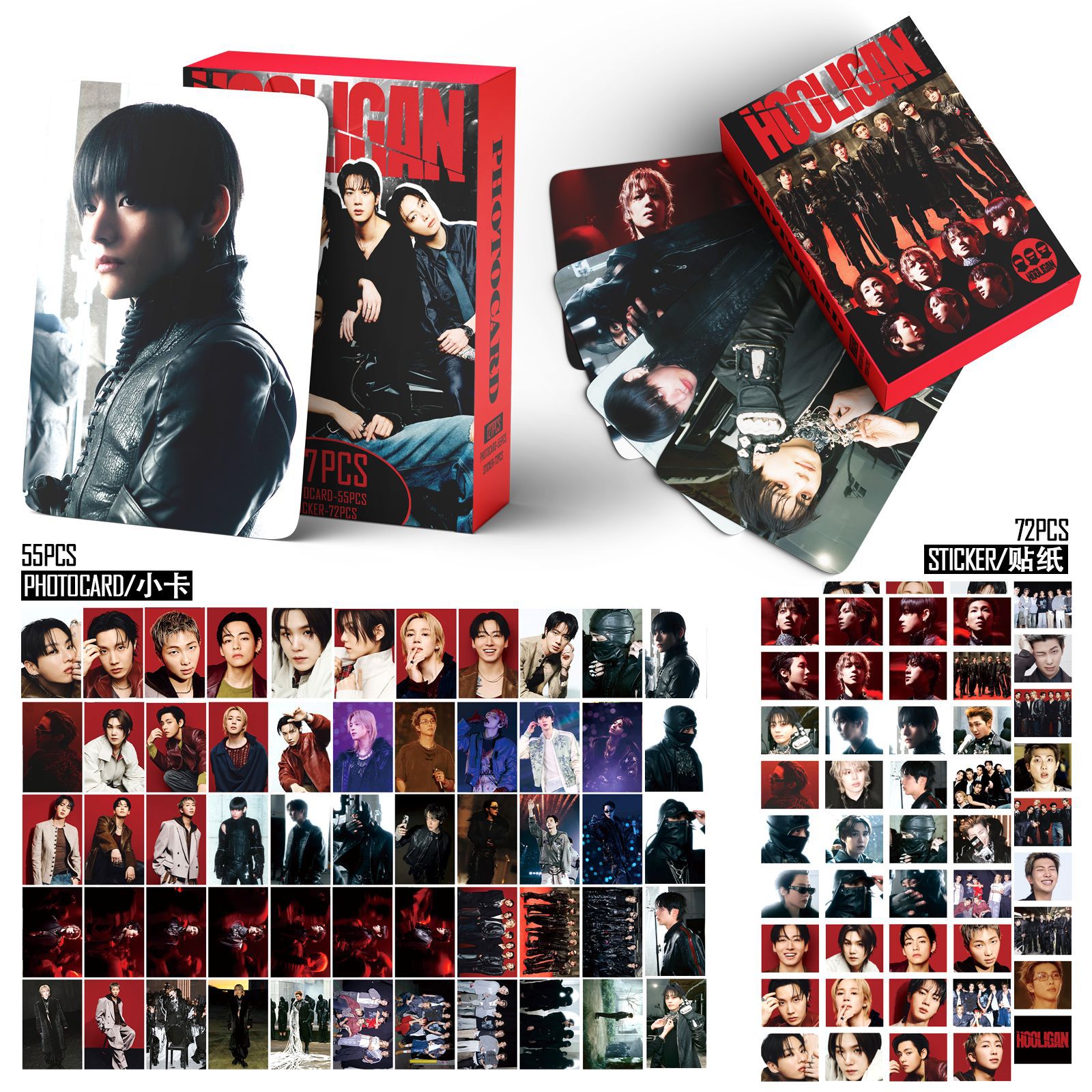 127PCS Cartões Mini LOMO de Ál - Photography Portfolio avaliação e preço