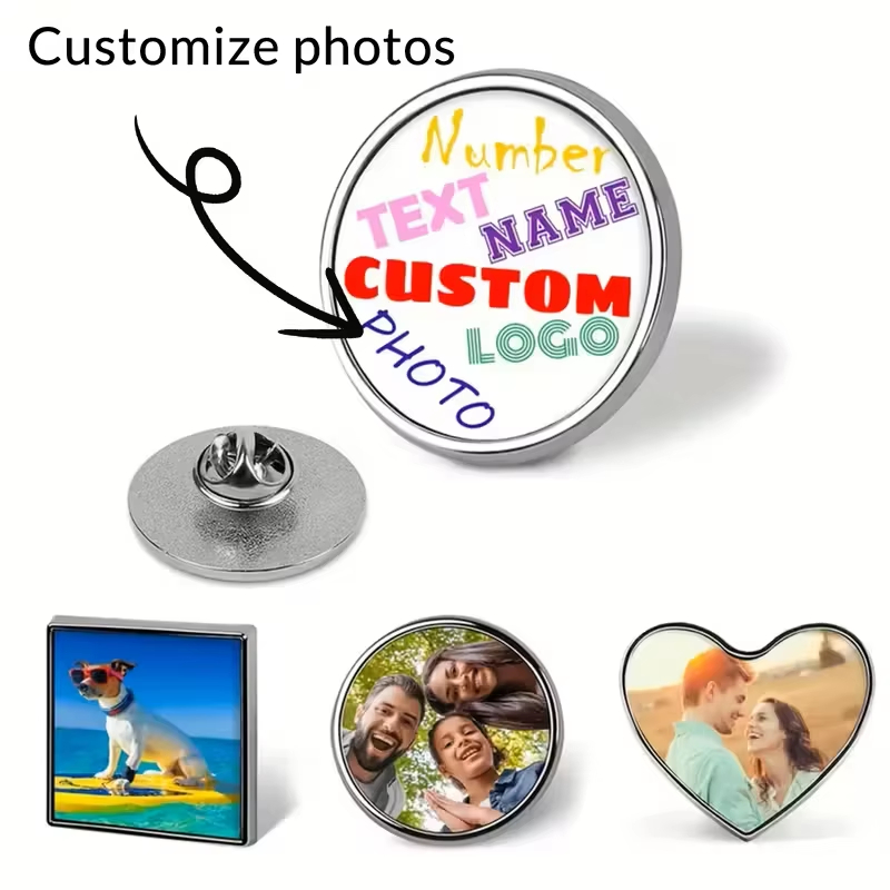 Crachás Personalizados com Fot - Photography Logo avaliação e preço