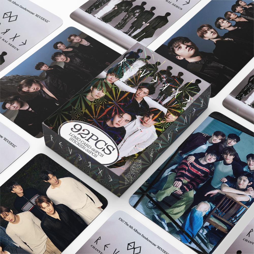 92 peças EXO Novo Álbum REVERX - Photography Portfolio avaliação e preço