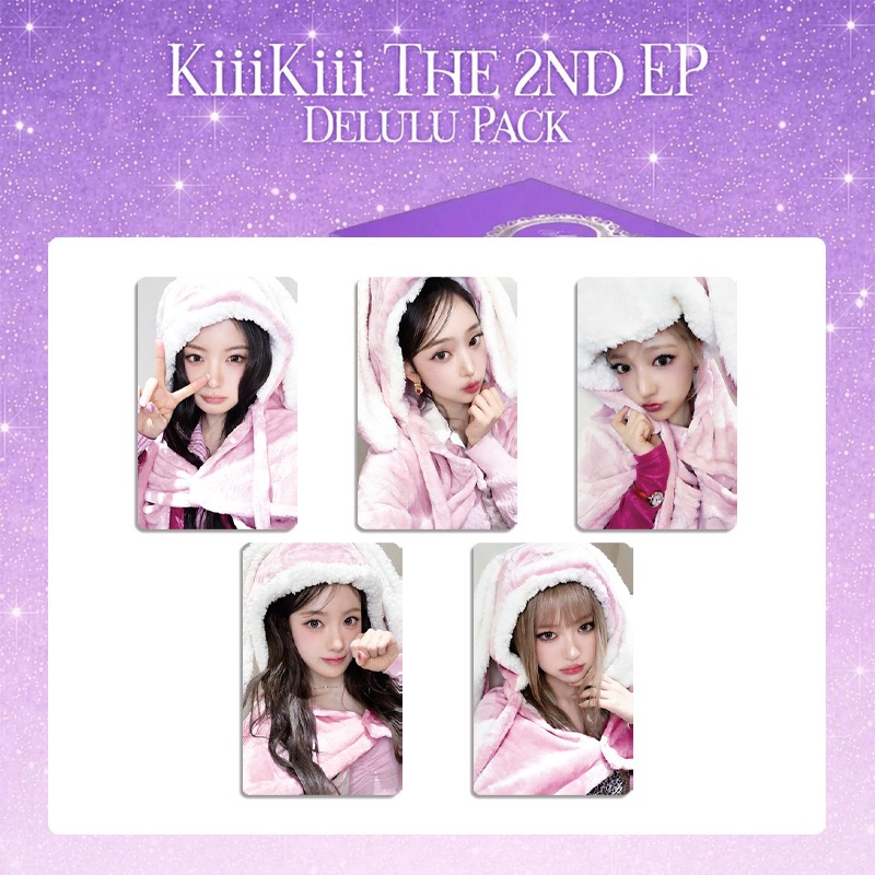 5PCS Kpop Girls Group KiiiKiii - Photography Portfolio avaliação e preço