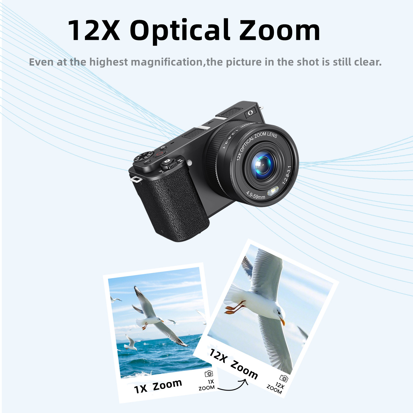 Câmera digital 4k 64mp para fo - Photography Nature Images avaliação e preço